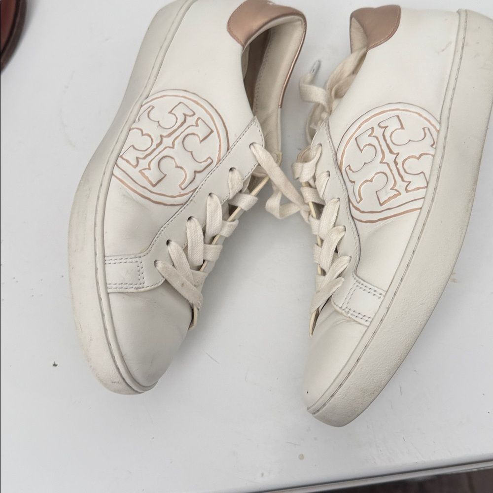 Tory Burch whith rose gold leather 7 - Picture 2 of 5